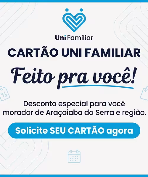 CARTÃO UNIFAMILIAR